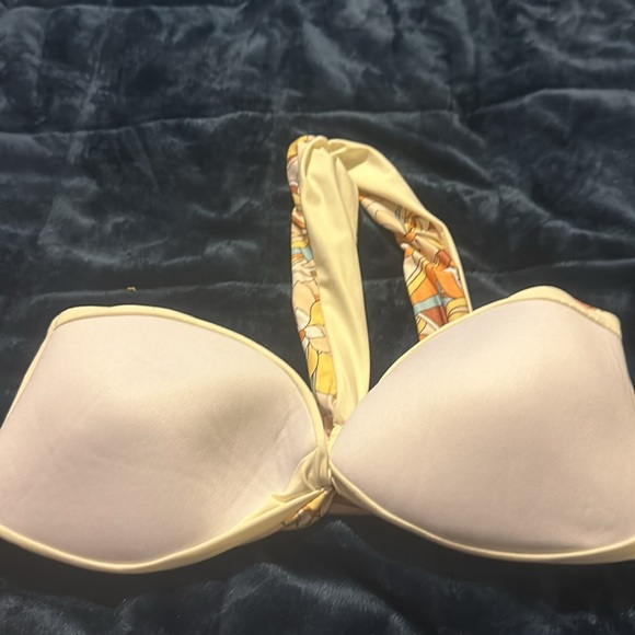 NWT  L*SPACE mick bikini top in soulshine floral - Picture 9 of 15